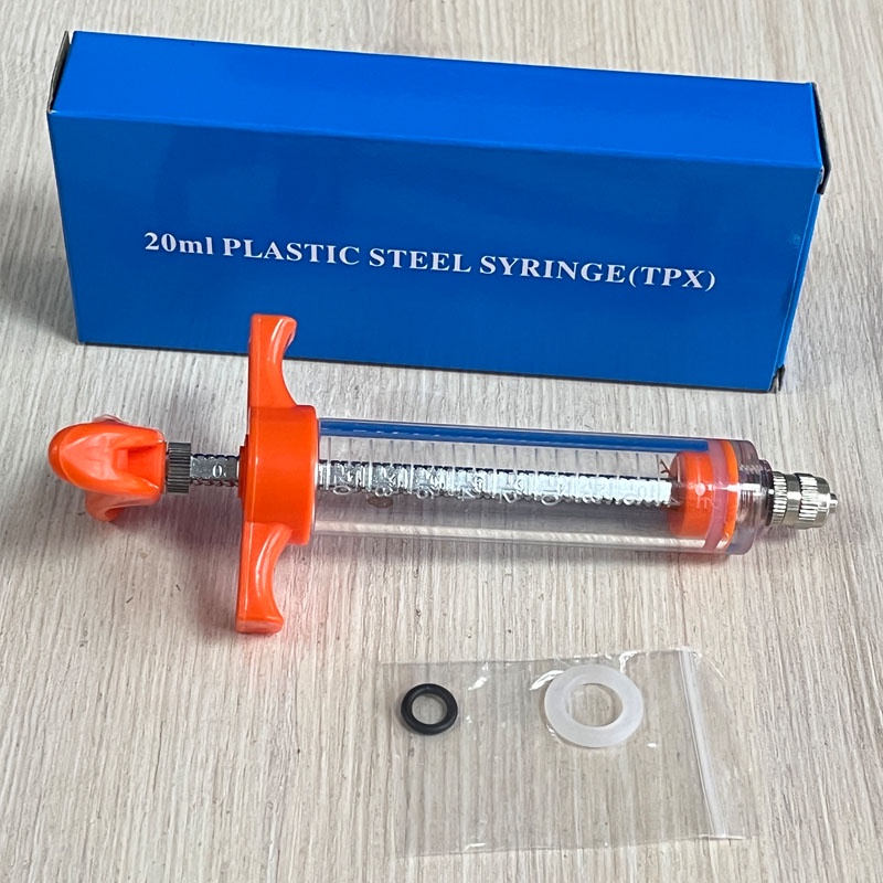 Xi lanh 20ml bằng nhựa và thép, ống tiêm giá rẻ hàng chất