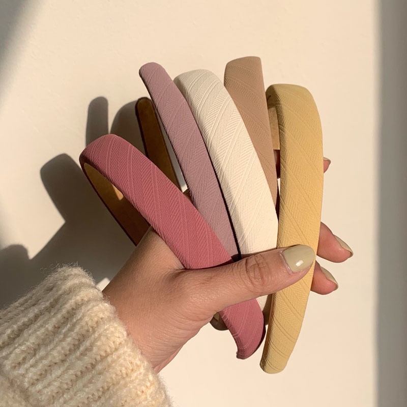 Cài tóc màu trơn thời trang Hàn Quốc mới dễ thương cho nữ