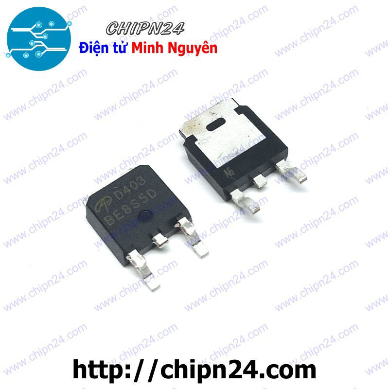 [2 CON] Mosfet Dán AOD403 TO-252 85A 30V Kênh P (SMD Dán) (D403 403)