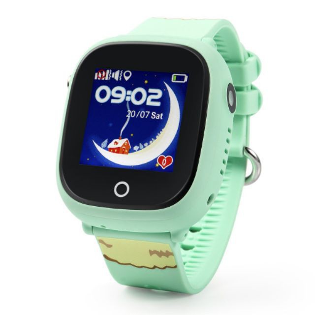 Mẫu mới 2020 Đồng hồ định vị GPS trẻ em Wonlex GW400X, có camera, bàn phím số, chống nước IP67
