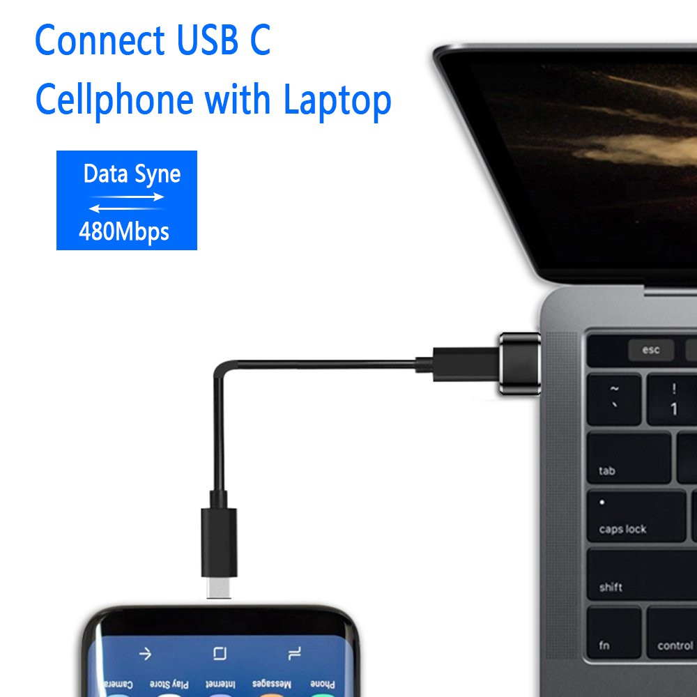 Đầu Chuyển Đổi Usb 2.0 Type-C Sang Usb 3.1 (Type-C) Cho Android