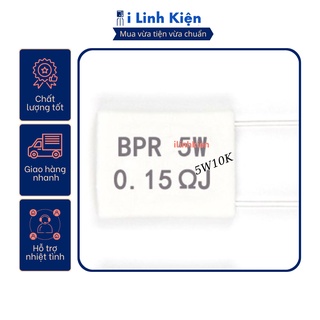 Điện trở sứ 5w 0.15r 5% koa bpr56 chân đứng