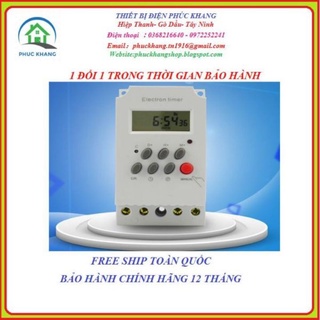 Freeship - Timer hẹn giờ KG316T2. Rơle thời gian 24h