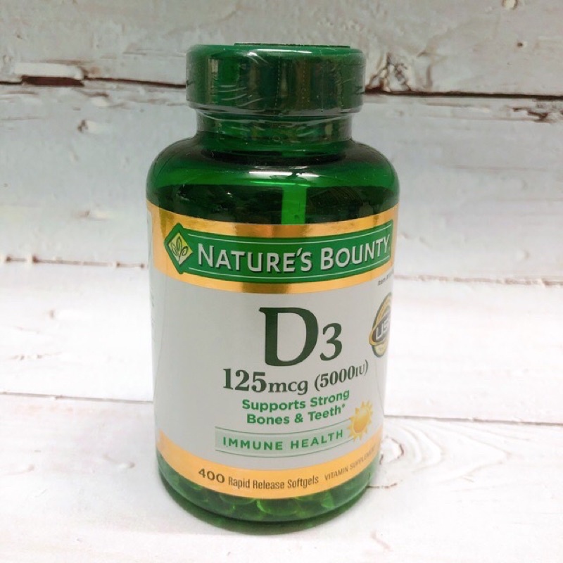 Vitamin D3 Nature’s Bounty