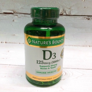 Vitamin D3 Nature’s Bounty