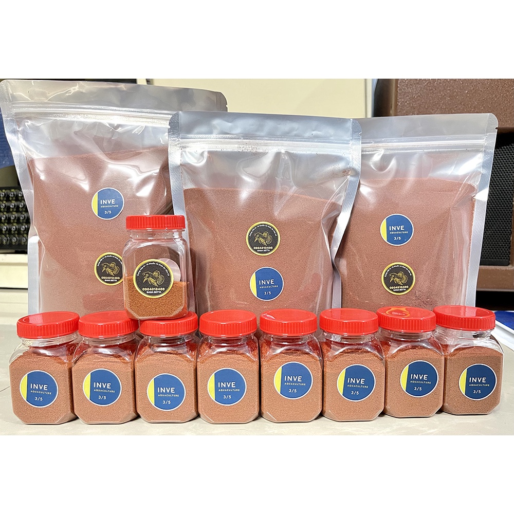 Cám Thái Inve 3/5 - Cám dành cho cá cảnh nhỏ, tôm tép kiểng 50gr