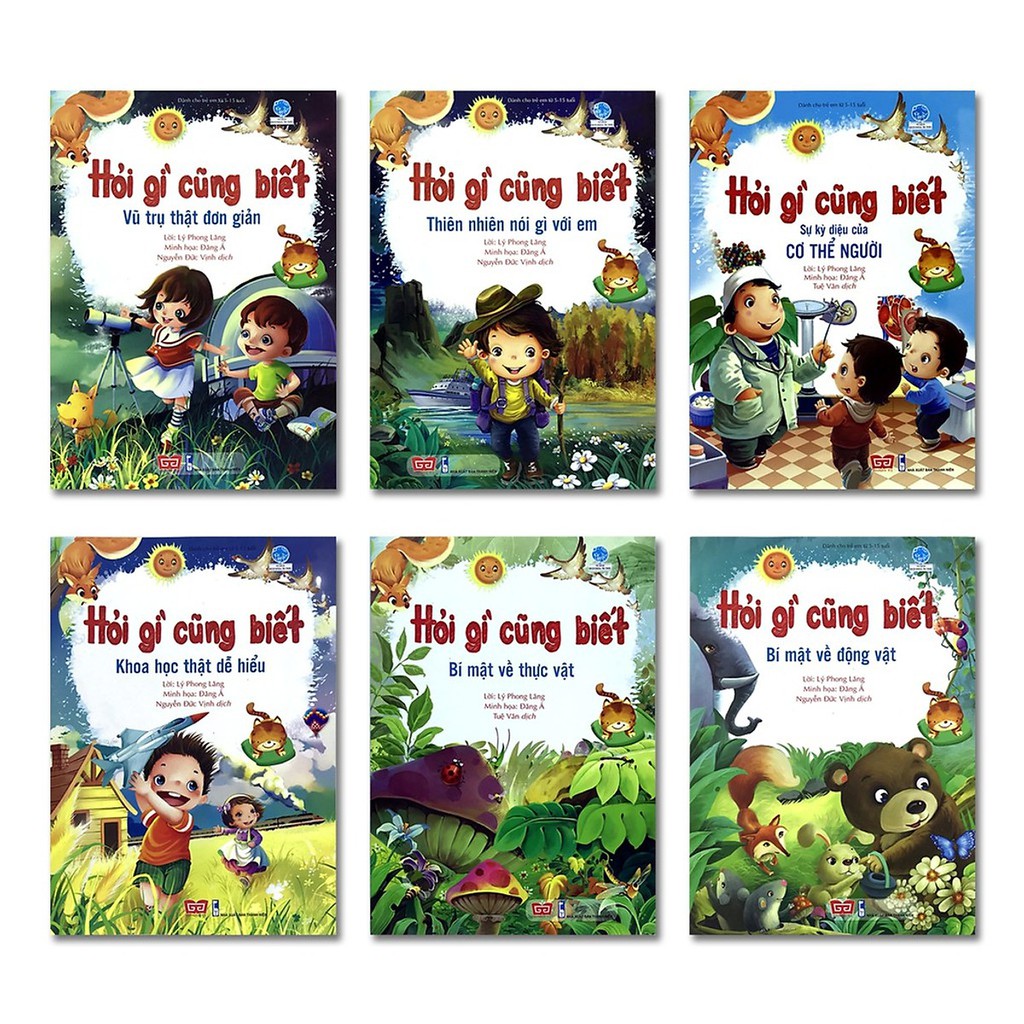 Sách - Hỏi gì cũng biết - Lẻ tùy chọn