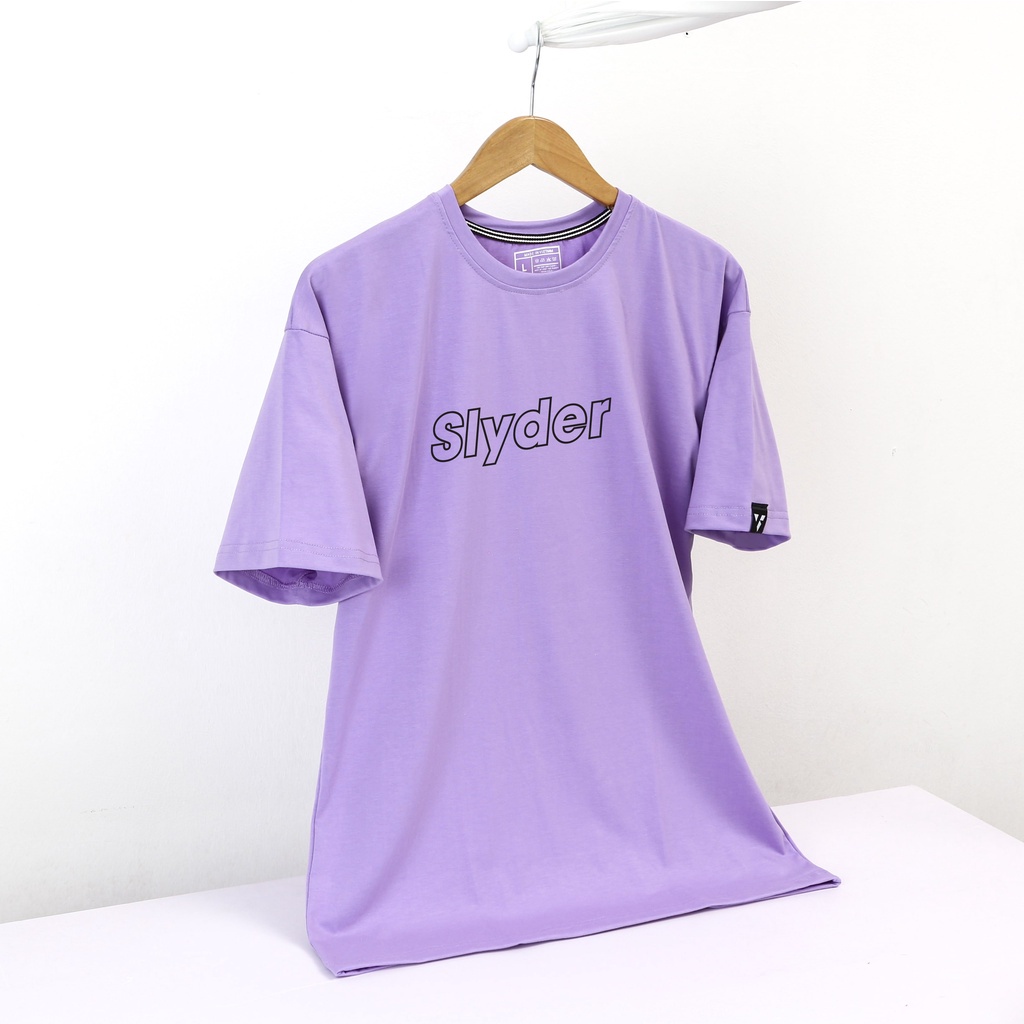 Áo thun Basic Slyder -  Áo Thun Tay Lỡ Streetwear, Full Tag nhiều size form rộng Unisex ( V1 )