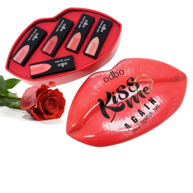 combo son kiss me 5 cây chính hãng thái lan