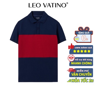 Áo thun polo nam POLOSHIRT chất CVC cotton cá sấu co giãn cổ bẻ tay ngắn lỡ PLS06 - Leo Vatino