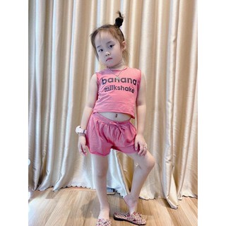 Bộ chuối banana cho bé gái