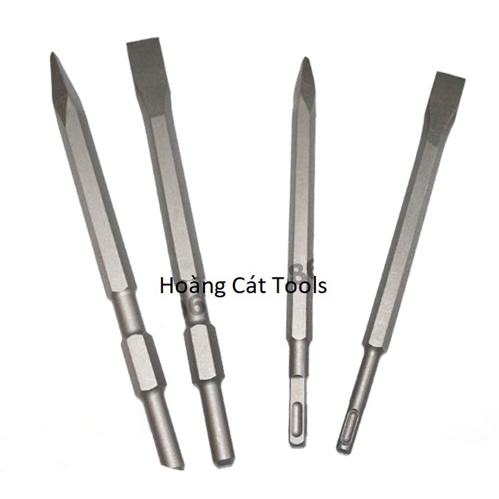 Mũi Đục Bê Tông Gắn Máy Đục 14Li và 17Li
