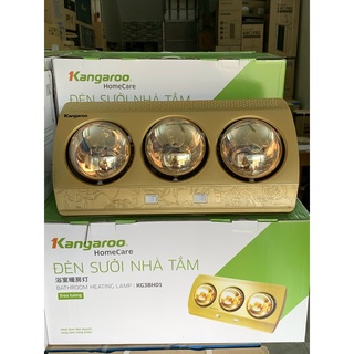 Đèn sưởi Kangaroo treo tường 3 bóng KG3BH01 - Bảo hành điện tử chính hãng