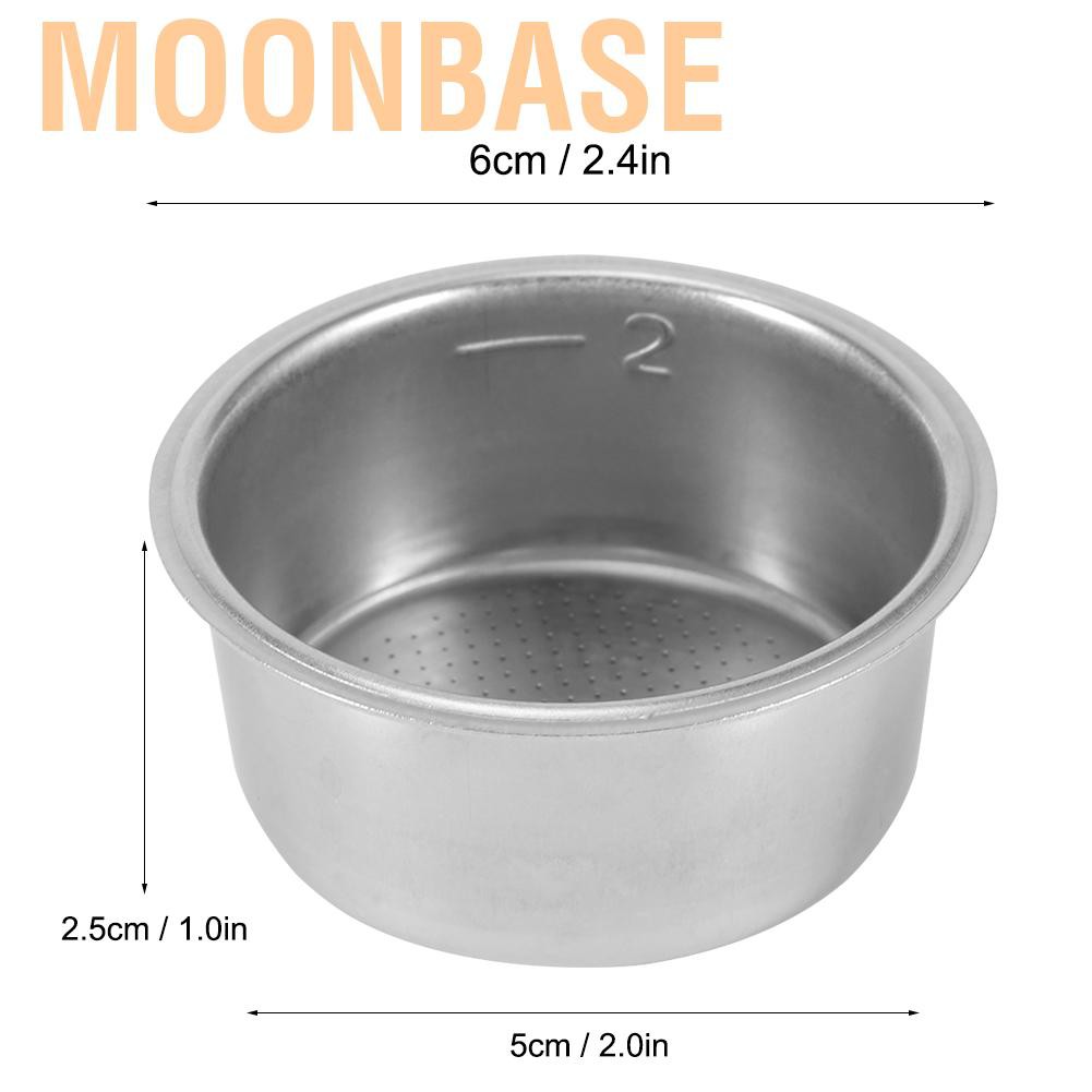 Moonbase Stainless Steel Filter Coffee Maker Accessories for 51mm High Pressure Machine