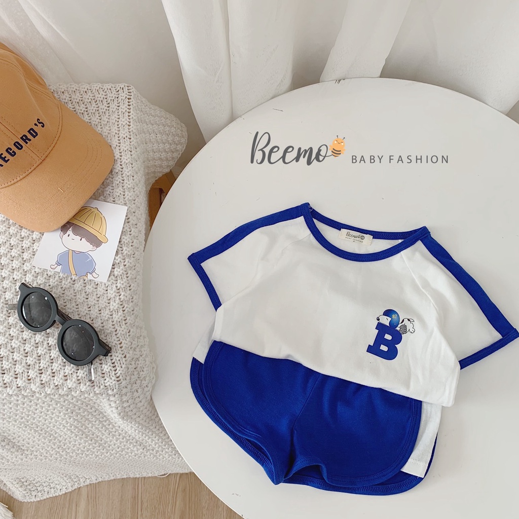 sét cộc tay unisex chính hãng beemo 100% cotton siêu thoáng mát và thâm hut mồ hôi