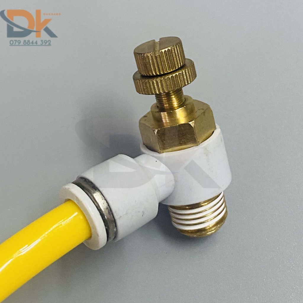 Van tiết lưu 1 đầu ghim ống 1 đầu ren ngoài STNC YSC