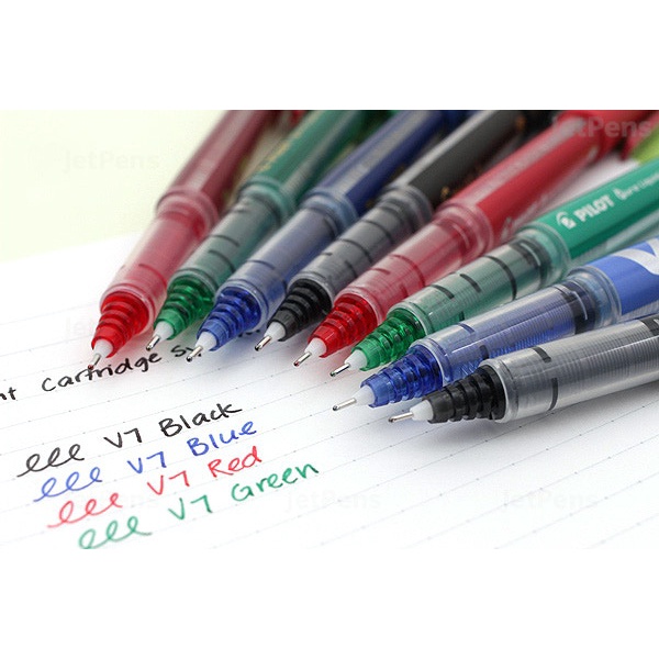 Bút Mực Nước Pilot Hi-Tech V7 Cartridge System BXC-V7-BG/BGD