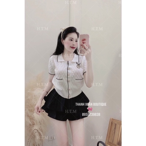 [ CÓ ẢNH THẬT +VIDEO TỰ QUAY ] Áo Dáng Croptop Chất Len Mongtoghi Dày Dặn Hàng Loại 1  Quảng Châu Cao Cấp - Hàn | BigBuy360 - bigbuy360.vn