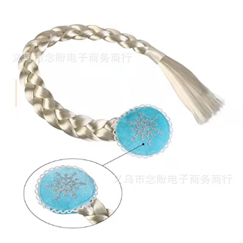 Bộ phụ kiện trang sức gồm vương miện + bông tai + vòng cổ + vòng tay + nhẫn + đũa thần cho bé gái hóa trang