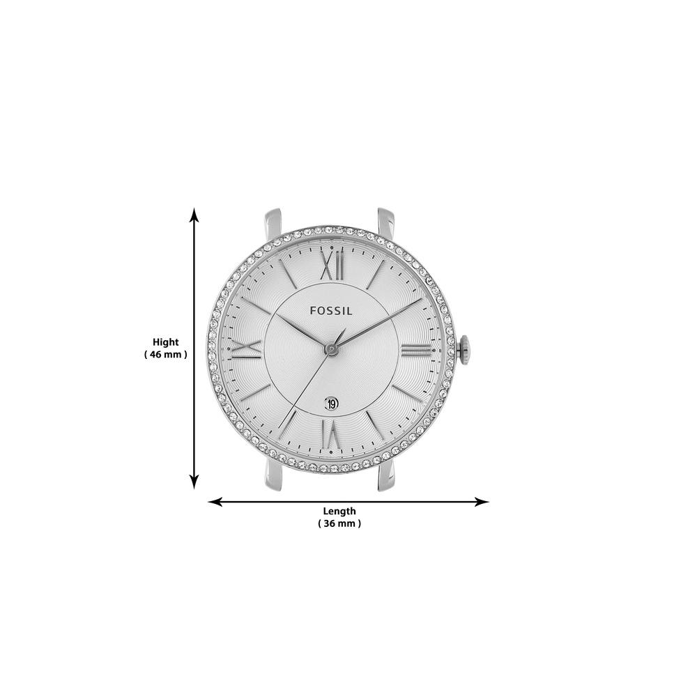 Đồng hồ nữ Fossil JACQUELINE thép không gỉ ES3545- màu bạc