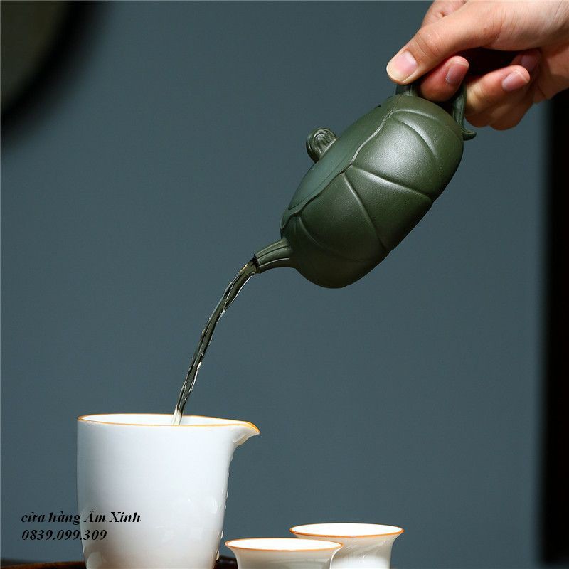 Ấm Tử Sa Nghi Hưng Lục Hà 290 ml