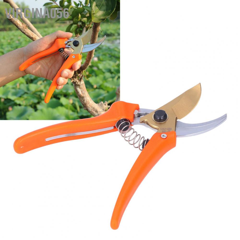 Virgina056 Garden Hand Pruner Fast Cutting Grafting Fruit Branches Flower Trimming Tools for Branch