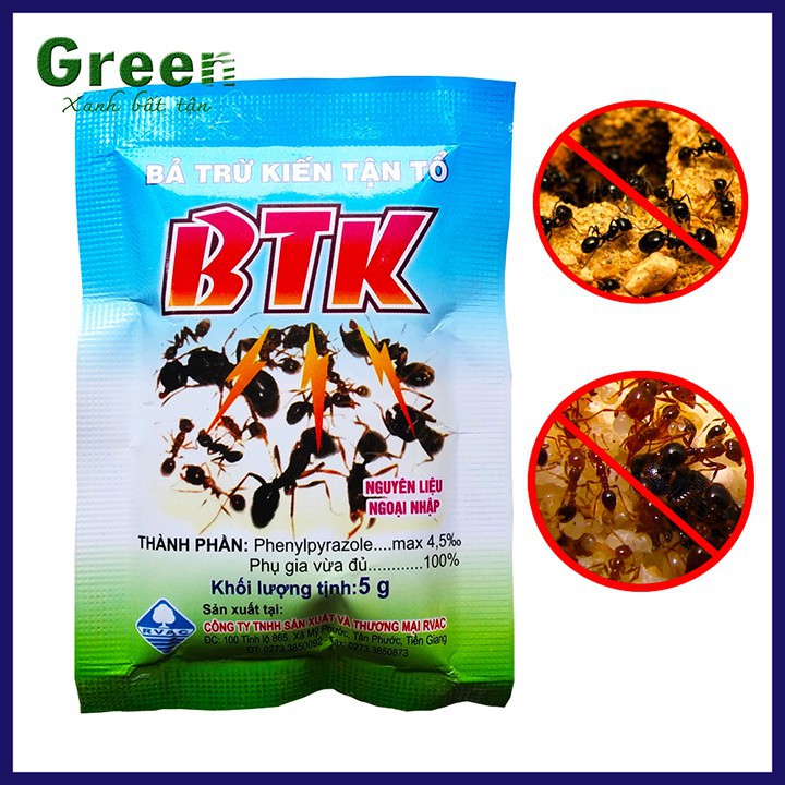 Bã Trừ Kiến Tận Ổ BTK 5gr