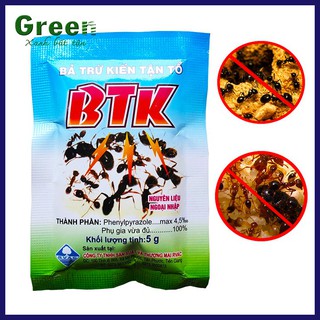 Bã trừ kiến tận ổ btk 5gr