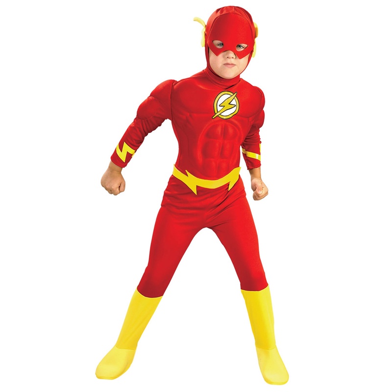 Bộ Đồ Hóa Trang Halloween Nhân Vật Siêu Anh Hùng Cơ Bắp Cho Bé Trai