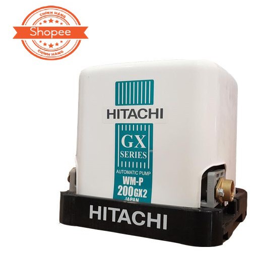 Máy bơm nước tăng áp Hitachi WM-P200GX2-SPV, bảo hành 3 năm