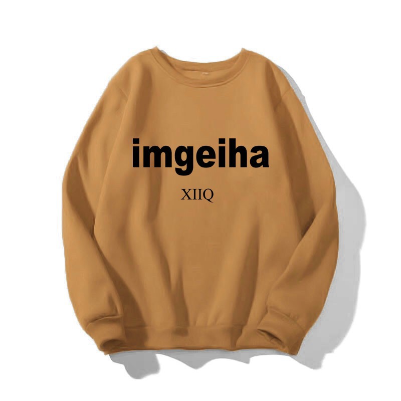 [ FREE_SHIP ] ÁO SWEATER NỈ UNISEX IMGEIHA FORM NAM NỮ NHIỀU MÀU