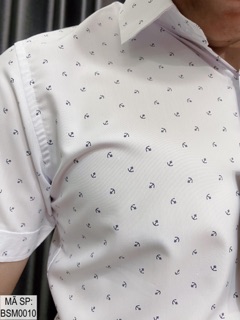 Sơ mi nam hoạ tiết