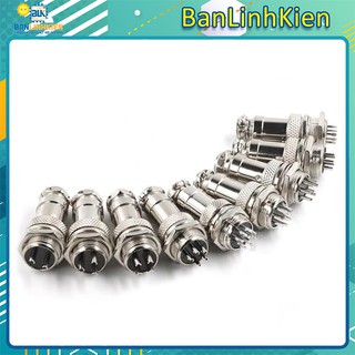 Bộ Jack GX16 2P-10P Đực Cái
