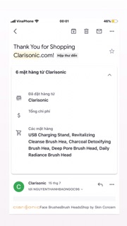 Cọ rửa mặt cho máy Clarisonic