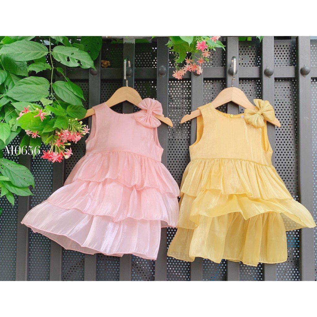 Váy tầng công chúa Sofia Candy siêu xinh cho bé gái