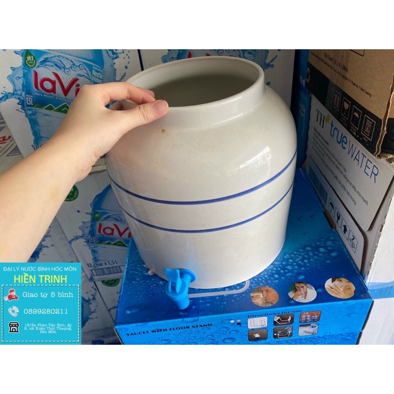 Bình Sứ Chứa Nước - Hỗ Trợ Uống Nước Trực Tiếp Từ Bình 20L | BigBuy360 - bigbuy360.vn
