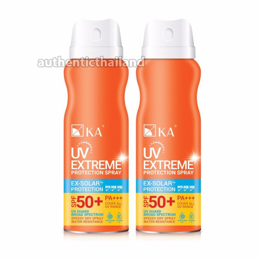 Xịt chống nắng kháng nước KA UV Extreme Protection Spray SPF 50+ PA+++ 50ml