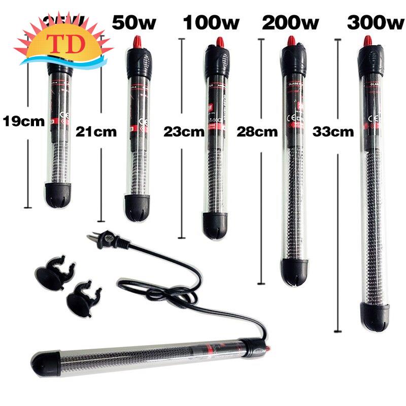 Sưởi Bể cá XILONG AT-700 25W, 50W, 100W. 200W, 300W Sưởi Thuỷ Tinh AQUARIUM GLASS HEATER