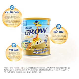 Sữa Abbott Grow Gold 6+ 900g