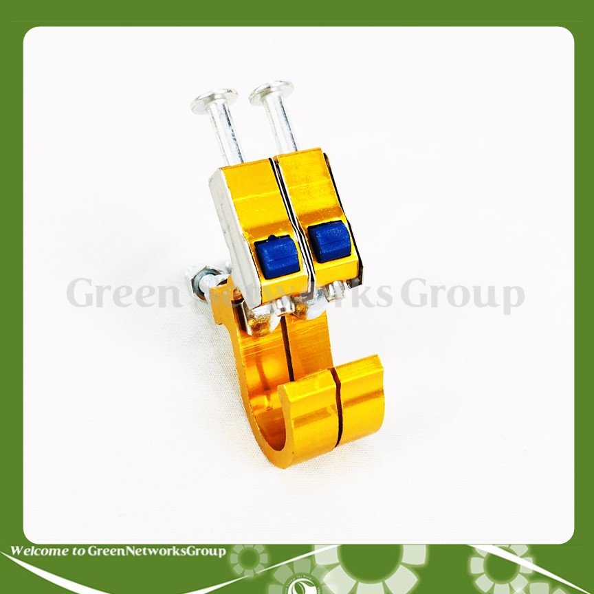 Móc treo đồ CNC trên xe máy kiểu bấm bật Greennetworks ( Loại Thường ) 1 Cặp