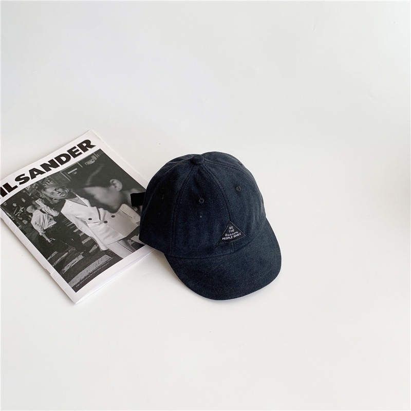 Mũ Lưỡi Trai Che Nắng Màu Trơn Phong Cách Hip Hop Hàn Quốc Thời Trang Cho Bé