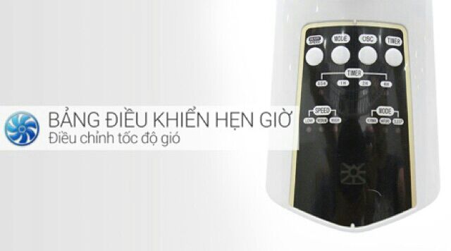 QUẠT ĐIỆN TREO TƯỜNG MIDEA CÓ ĐIỀU KHIỂN FW40-7JR