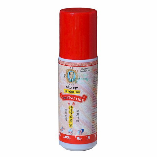 Dầu xịt xoa bóp Thống Linh trường thọ 80ml nóng mạnh giảm đau thấp khớp nhức mỏi thần kinh tọa