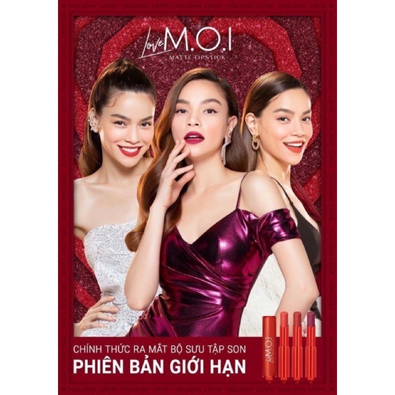 Mua 1 tặng 1 son Love Moi Red Limited Son Hồ Ngọc Hà