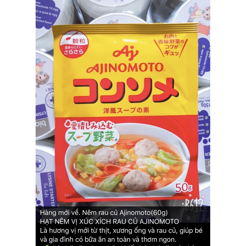 Hạt Nêm Rau Củ Ajinomoto 50g