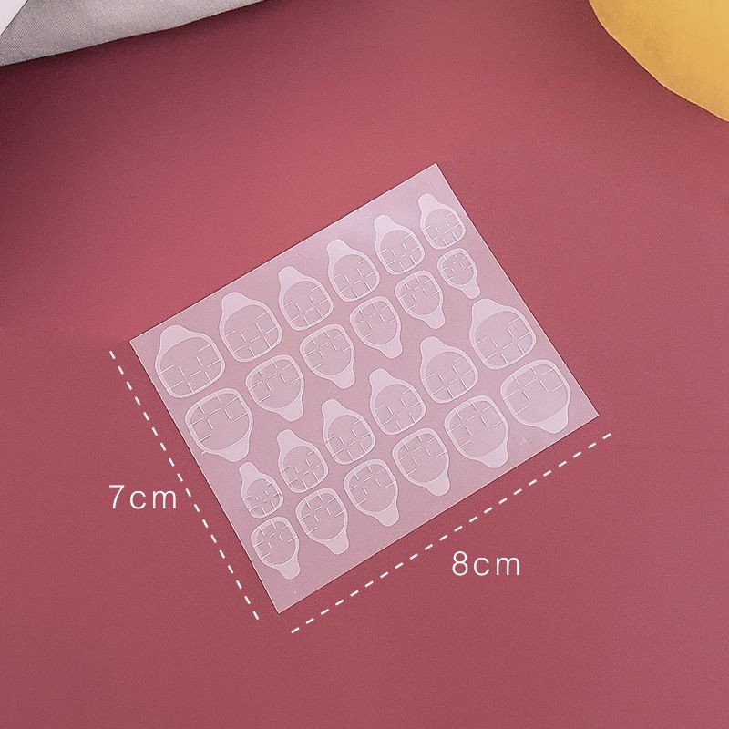 Bộ 24 Miếng Dán Móng Tay Giả Dạng Thạch/Gel Bộ 24 Miếng Dán Móng Tay Bằng Silicone Chất Lượng Cao