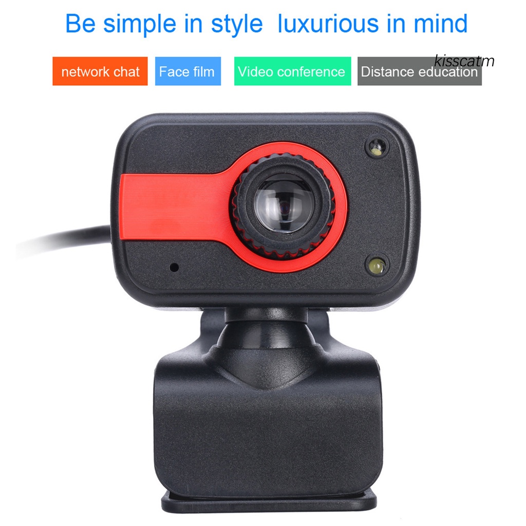 Webcam Kiss-Ws Mini Hd 1080p Có Thể Xoay Kèm Micro Cho Máy Tính | BigBuy360 - bigbuy360.vn
