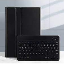 Bao da kèm bàn phím Bluetooth dành cho Samsung Galaxy Tab A7 2020 T500/T505 Smart Keyboard - Màu đen