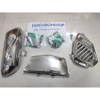 Ốp trang trí inox lead 2017, 2018, 2019, 2020- combo 5 món. hàng cao cấp