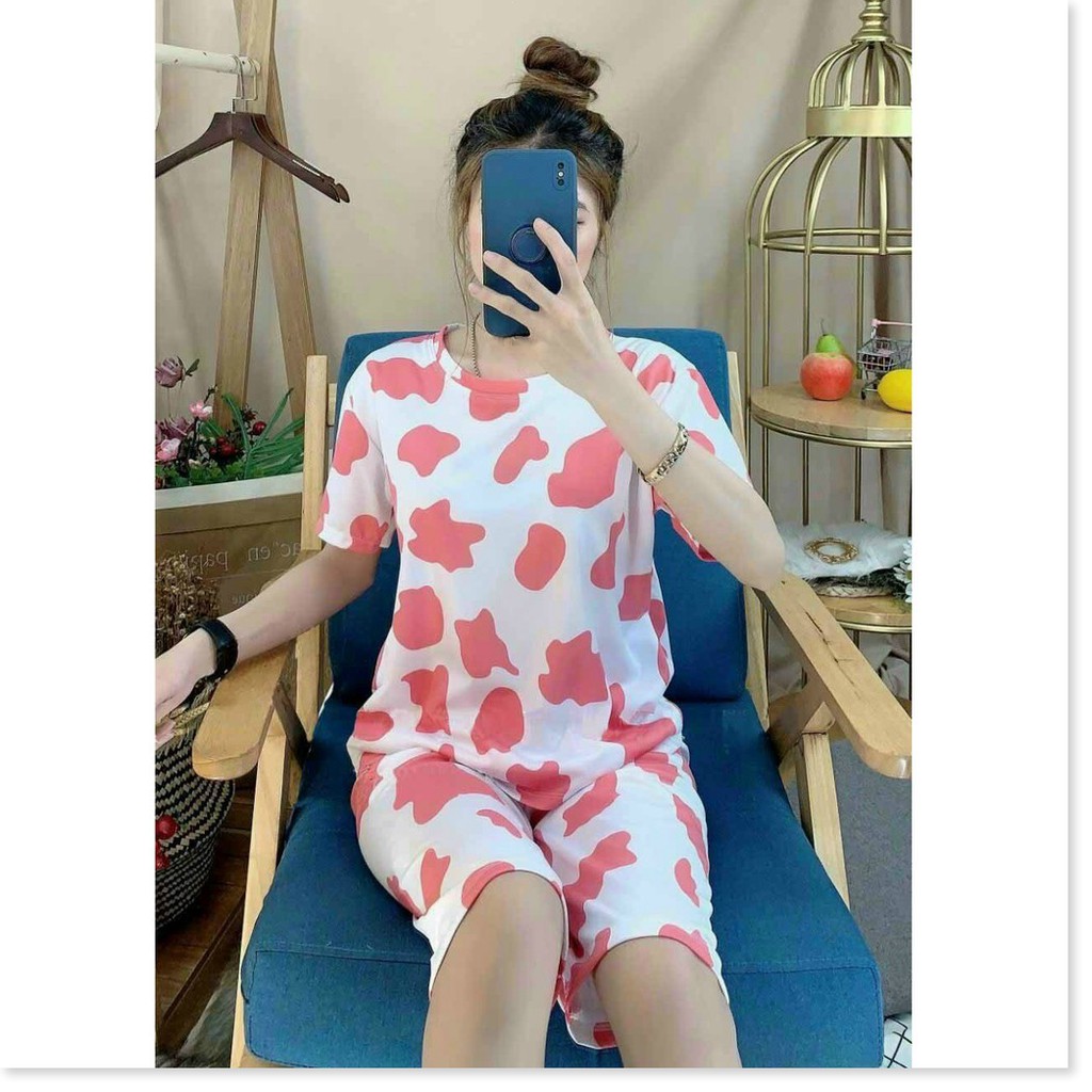 Đồ bộ bò sữa thun Cotton cực xinh cho các bạn trẻ KOKO MI STORE